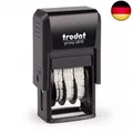 Trodat Kleiner Datumsstempel Printy 4810 – Selbstfärbend, Deutsche Monate, Sc