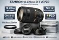 📸 Tamron 18-270mm f/3.5-6.3 Di II VC PZD Foto Kamera Lens Objektiv Für NIKON
