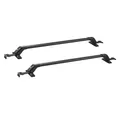 VEVOR Dachträger Dachgepäckträger Auto Querträger 2 STK. Dachträger 70 kg Tragfähigkeit, geeignet für PKW Abstand zwischen Dachrinnen 105-109 cm, Abstand von Dachrinnen zu Fenstern 6 cm