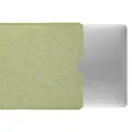 CoverKingz Filz Hülle für MacBook Air 15" / Pro 15" - Notebook Tasche handgefertigt aus Wollfilz - hochwertige Laptophülle aus 100% Schurwolle - Moderne Handmade Filzhülle Case Grün