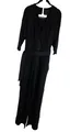 Les Lunes Damen Jumpsuit The Cara abnehmbarer Gürtel schwarz Gr.M