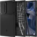 Spigen Optik Armor Black Cover für Samsung Galaxy S23 Ultra