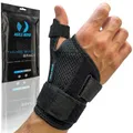 AGILE NOW® Daumenbandage Links und Rechts - Daumenschiene, Daumenorthese, Orthese Daumensattelgelenk für Männer und Frauen | Daumen und Handgelenk Bandage