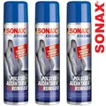 3x SONAX XTREME Polster&Alcantarareiniger Geruchskiller Flecken Entferner 400ml