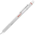 Rotring Kugelschreiber 600, Gehäuse silber, Schreibfarbe schwarz