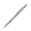 rOtring 600 Kugelschreiber   mittlere Spitze   Schwarze Tinte   silberfarbener S