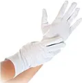 HYGOSTAR Baumwoll-Handschuhe BLANC, L, weiß Länge: 250 mm, Baumwoll-Gemisch, gebleicht, mittelschere - 12 Stück (2714)