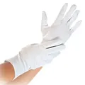 Baumwollhandschuhe Blanc, 9/L, weiß, L: 25cm