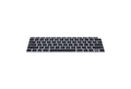 kwmobile Etui Silikon Tastaturschutz für Apple MacBook Air 13" 2018 2019 2020 A1932, QWERTY US Keyboard Cover Abdeckung - Schwarz