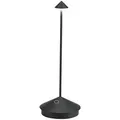Zafferano Tischleuchte Pina 29 cm Schwarz