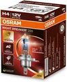 OSRAM NIGHT BREAKER 220, H4, 220% mehr Helligkeit Halogen-Scheinwerferlampe, 60W