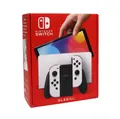 Nintendo Switch OLED Konsole Weiß 7" Dock Joy-Con Controller