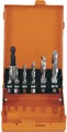 PROJAHN Kombi-Gewindebohrer Bit Set 7tlg M3-M10 91019 HSS-G 1/4" 6-kant Schaft