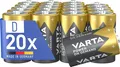 VARTA Batterien D Mono, 20 Stück, Power on Demand, Alkaline, Vorratspack, smart