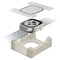 Displayschutz "Super Hybrid" f Apple Watch Ultra/Ultra 2, 49mm,Montagehilfe (00222771) - Transparent