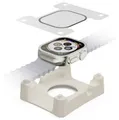 Hama Displayschutz "Super Hybrid" f Apple Watch Ultra/Ultra 2, 49mm,Montagehilfe Displayschutzglas Apple 1 St. 00222771
