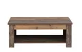 Couchtisch CLIF mit aufklappbarer Platte Optik: Old Wood Vintage