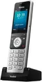 Yealink W76P DECT IP Telefon System (W70B Basis + W56H Handset) Schwarz/Silber