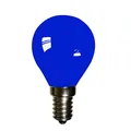 NCC-Licht 1 x LED Filament Leuchtmittel Tropfen 2W E14 farbig Blau 13lm