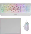 Mars Gaming MCP124W Kabelgebundenes Gaming-Keyboard Portugiesisches Layout