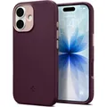 Handyhülle für iPhone 17 Spigen Case Cover Schutzhülle Etui Hülle Dunkelrot-Rosa