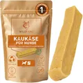 Wildfang® Yak-Käse Kauspielzeug Hund, Klein (ca. 40 g) für Hunde 10-15 kg – Zahnpflege-Stick, Hart wie Himalaya Yak-Käse, Churpi-Stil Käse-Sticks, Hundeleckerli & Welpen-Training, 1er Pack