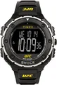 Timex UFC Herren-Chronographenuhr 50mm Schwarz Resin Strap TW4B27200