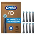 Oral-B Aufsteckbürsten iO Ultimative Reinigung 8er, schwarz