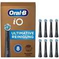 Oral-B iO Ultimative Reinigung 8er Aufsteckbürsten schwarz eingedrehte Borsten