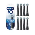 Oral-B iO Ersatzbürsten Schwarz 8 Stück
