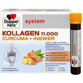 Doppelherz system Kollagen 11.000 Curcuma + Ingwer 30X25 ml