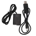 Graootoly Np-Fw50 Dummy- mit DC-Bank (5 V, 2 A) USB-Adapter für A7R, A7, A7S, A7S Ii, A5000, A5100, A6000, A6500, A33, A35, A55, Alpha Nex-3, Nex-5, Nex-7, Rx10 II