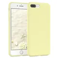 Für Apple iPhone 8 / 7 Plus Silikonhülle Handyhülle Schutz Back Cover Hülle Gelb