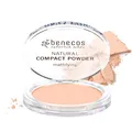 Natural Compact Powder porcelain  gepresstes, mattierendes Puder für ebenmäßi...