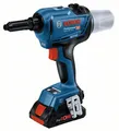 BOSCH Akku-Nietpistole GRG 18V-16 C mit zwei Betriebsarten AUTO und MANUAL