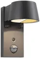 Paulmann Capea 2200K-3000K PIR 94714 Außenwandleuchte LED 6W Schwarz