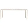 Venture Home Gartentisch Giardini Gartentisch beige. beige 90 cm x 72 cm x 200 cm