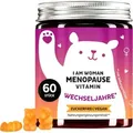 Bears with Benefits I am Woman Menopause Vitamin | 60 Stück | Komplex für die Wechseljahre | Vegan | Zuckerfrei