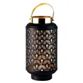 Marrakesch orientalische Laterne Windlicht 30cm | Laternen für Draußen Braga klein als Dekoration