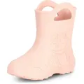 Ladeheid Kinder EVA Regenstiefel für Mädchen und Jungen LA-CA-01 Gummistiefel Kinder federleicht viele Farben rosa 32-33 EU