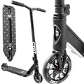 CORE Stunt-Scooter Trick Tret Roller 110mm Rollen I ABEC 9 I für Anfänger & Profi I Ab 5 Jahren I 78cm-96cm Höhe I + Fantic26 Sticker (Park CG1 H=81cm (Schwarz))