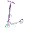 RAVEN Scooter Roller Tretroller Kickscooter für Kinder Erwachsene |klappbar | höhenverstellbar | Tragegurt | Klingel | Flaschenhalter (Marita mit Handbremse, 200mm)