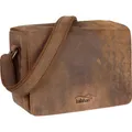 Kalahari KAAMA LS-16 Fototasche, Leder (Kamera Schultertasche) (440516)