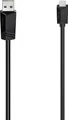 Hama 00200607 USB Kabel USB 2.0 0,75 m Micro-USB A USB A Schwarz
