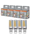 4er Set OSRAM G9 SMART+ WiFi LED PIN dimmbar 3,5W wie 30W 2700-6500K Tunable Whi