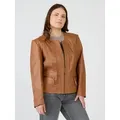 JCC Bikerjacke 731-II braun 56