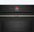 Bosch CMG7241B1 Serie 8 smarter Einbau-Kompaktbackofen mit Mikrowellenfunktion