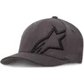 Alpinestars Corp Shift 2 Flexfit Kappe, schwarz-grau, Größe S M für Männer