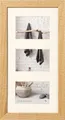 Home Galerierahmen 3 Fotos 10x15 cm natur