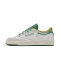 Reebok Club C 85 Unisex, White Upgradegreen Chalk, 37.5 EU